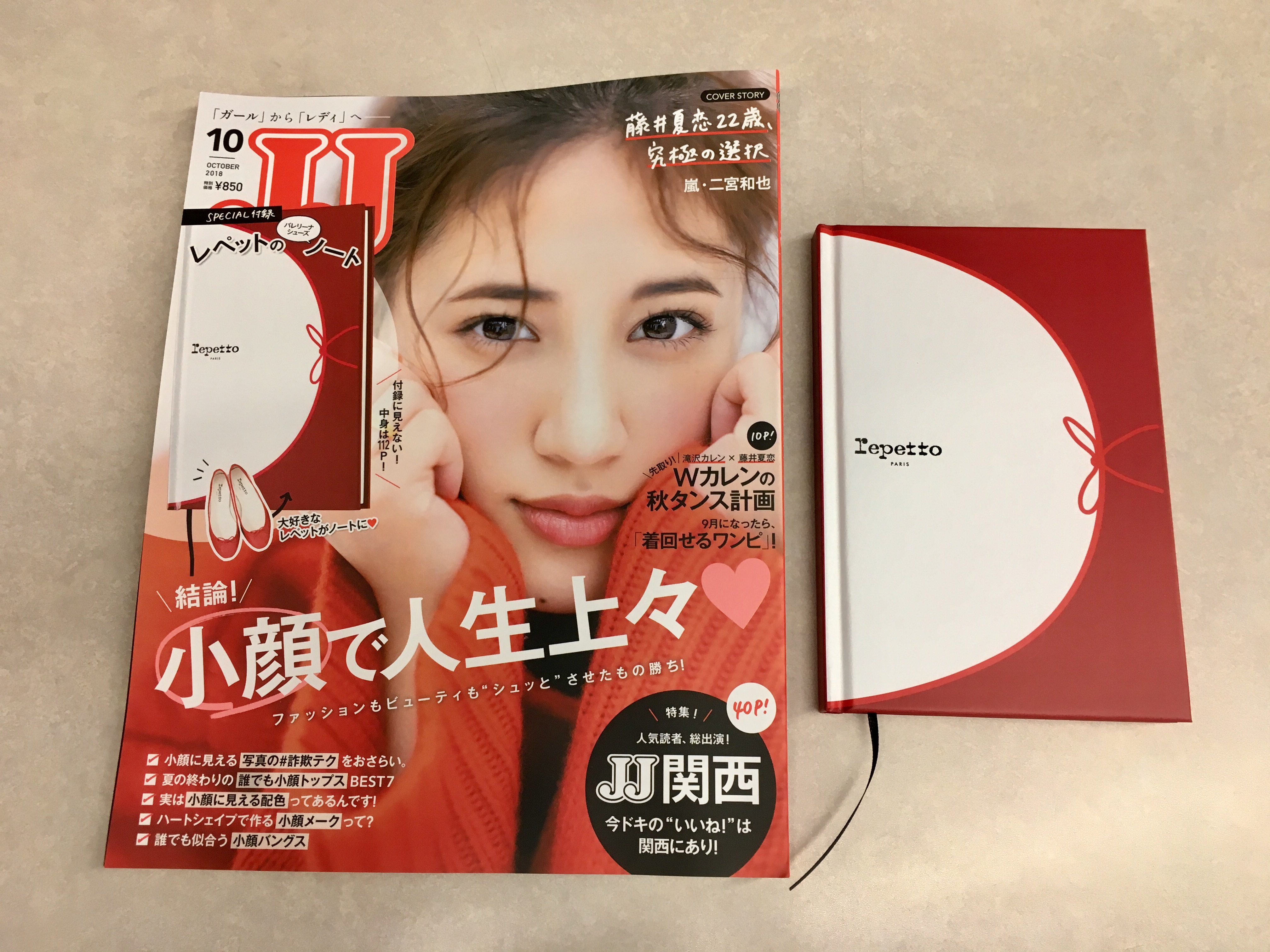 JJ（ジェイジェイ）2018年10月号 《特別付録》 レペットのバレリーナ 