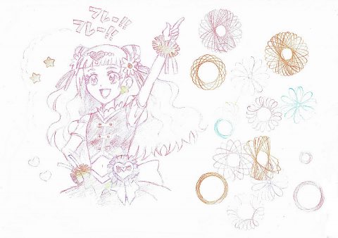 購入レビュー たのしい幼稚園 10月号 付録 ｈｕｇっと プリキュア くるくるいろえんぴつ 付録ライフ