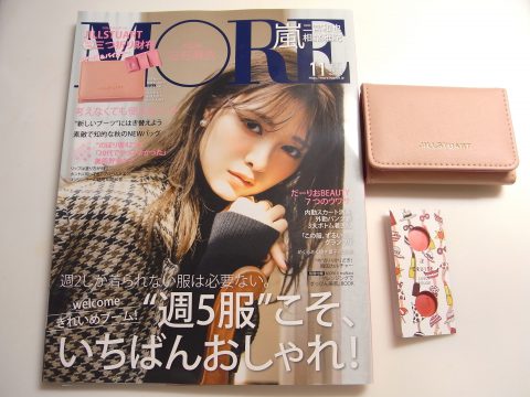 【購入レビュー】 MORE モア 12月号付録 ジルスチュアート三つ折り財布