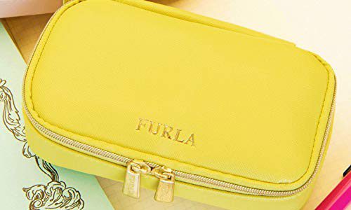 【次号予告】MORE(モア)2019年5月号 付録別色版《特別付録》FURLA(フルラ) ミラー&ハンドルつきジュエリーポーチ ライムver.