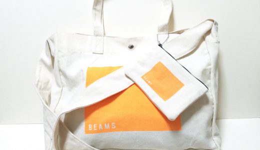 【発売前レビュー】smart(スマート)2019年5月号《特別付録》BEAMS(ビームス) ショルダーストラップ付きトートバッグ&ポーチ