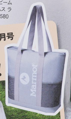 【次号予告】MonoMax（モノマックス）2019年8月号増刊号《特別付録》マーモットの特大保冷バッグ