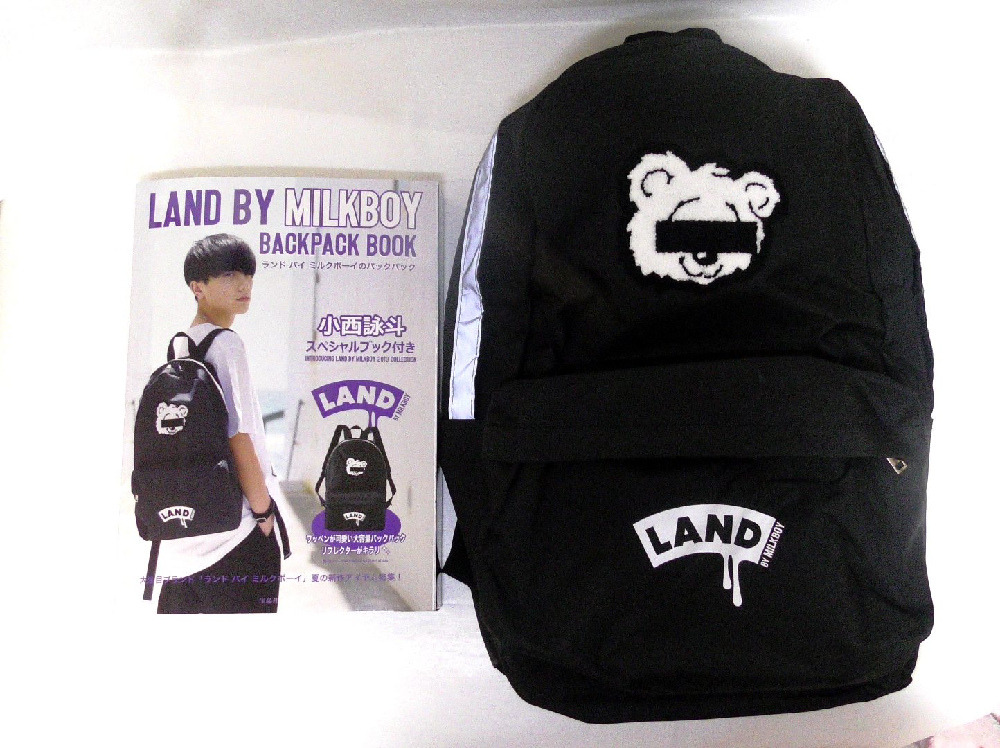 LAND BY MILKBOY BACKPACK BOOK（ランドバイミルクボーイ バックパック ...