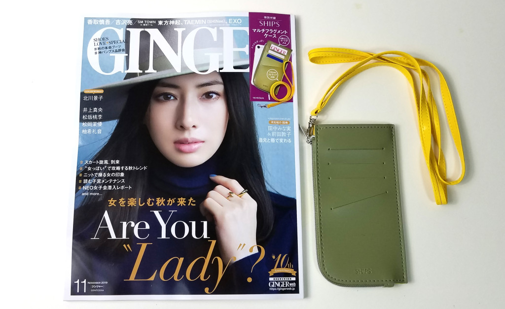 GINGER（ジンジャー）2019年11月号《特別付録》SHIPS 