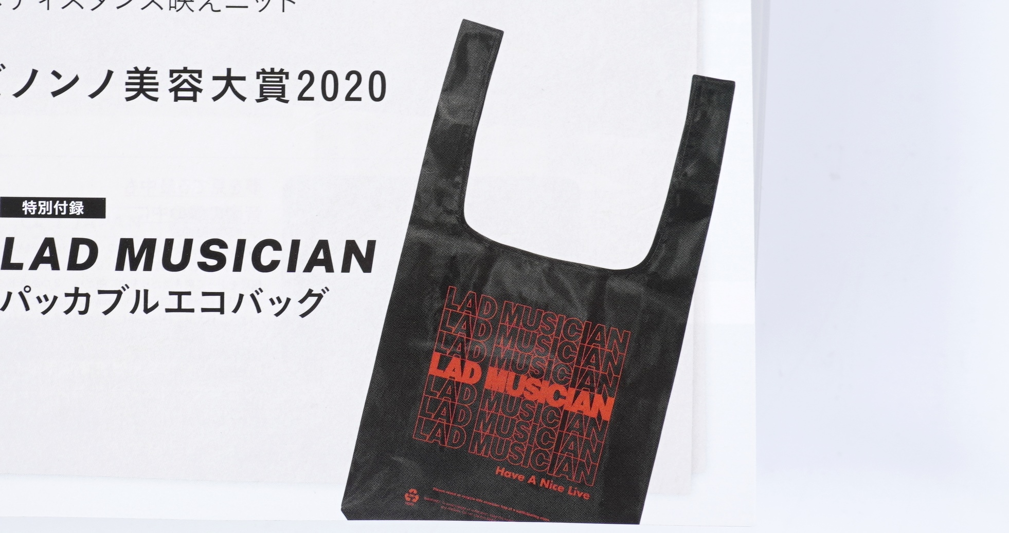 次号予告】MEN'S NON-NO（メンズノンノ）2020年12月号《特別付録》LAD