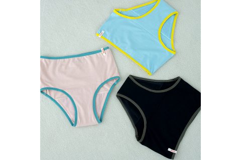 【新刊情報】STOCK water-absorbing shorts book（skin peach/baby blue/olive black）