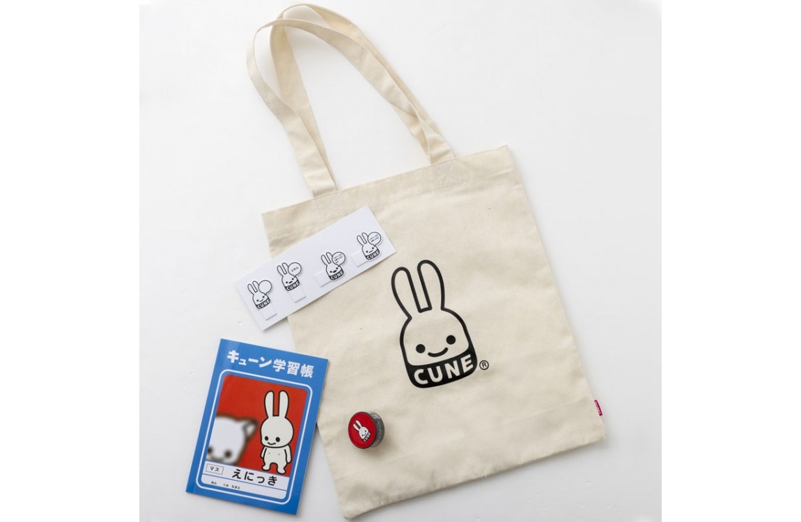 新刊情報】CUNE(R)（キューン） TOTE BAG & STATIONERY SET BOOK