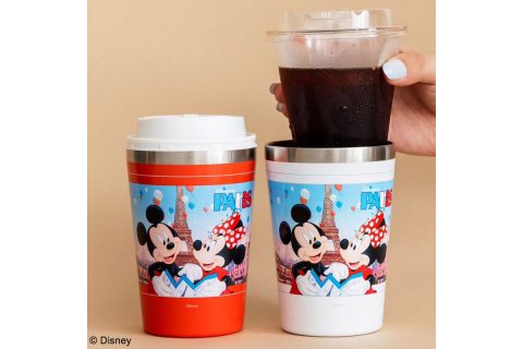 【新刊情報】Disneyland Paris（ディズニーランド パリ） Cup Coffee Tumbler Book（Red/White）