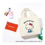 【次号予告】SPRiNG（スプリング）2025年1月号《特別付録》HELLO KITTY [ハローキティ] レトロデザインの豪華2点セット♡ お出かけトート＆リンゴチャーム付き エナメルポーチ