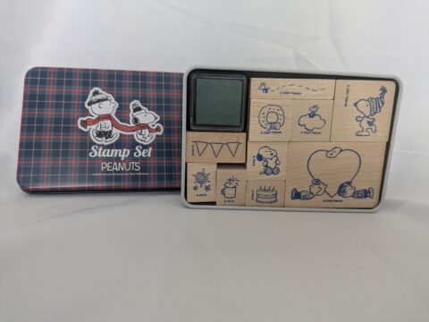 【開封レビュー】大人のおしゃれ手帖 2025年1月号増刊《特別付録》SNOOPY［スヌーピー］の スタンプセット