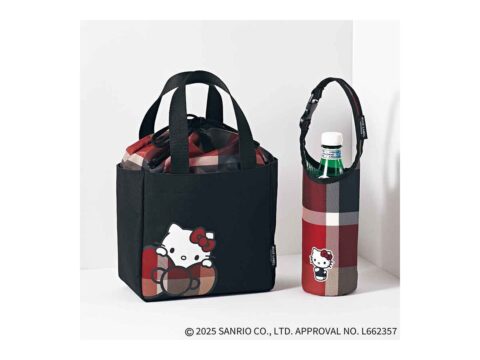 【次号予告】sweet （スウィート）2025年10月号増刊 《特別付録》BLUE LABEL CRESTBRIDGE × HELLO KITTY [ブルーレーベル・クレストブリッジ × ハローキティ] 巾着つきトート＆ 保冷・保温ペットボトルホルダー2点セット