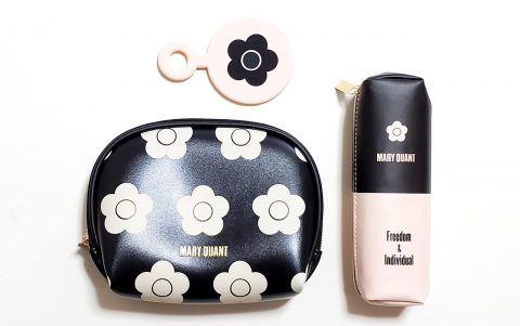 【フラゲレビュー】sweet（スウィート）2020年5月号増刊号《特別付録》MARY QUANT（マリークヮント）デイジー柄ポーチ＆ミラー＆マルチポーチの3点セット