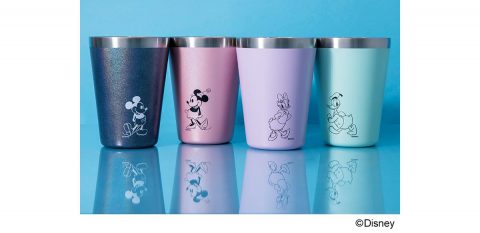 【新刊情報】CUP COFFEE TUMBLER BOOK produced by JAM HOME MADE（ジャムホームメイド） （Kirakira Black with MICKEY/Kirakira Pink with MINNIE/Mint Green with DONALD/Lilac with DAISY）