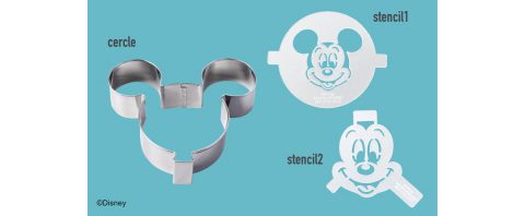 【新刊情報】Disney（ディズニー）ミッキーバルーン カフェレシピBOOK セルクル＆ステンシル付き