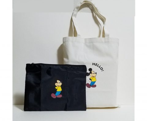 【フラゲレビュー】otona MUSE（オトナミューズ）2023年7月号《特別付録》百々千晴さんと作った ミッキーマウス HELLO！ トートバッグ ＆保冷・保温ポーチ
