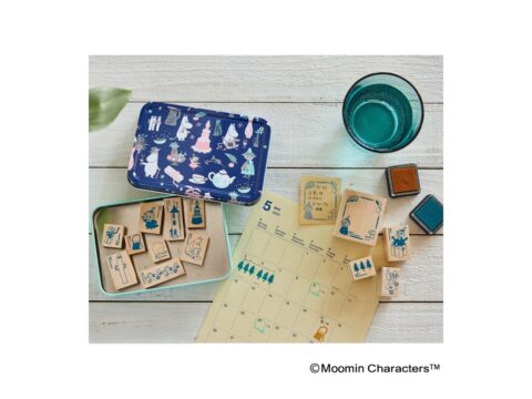 【新刊情報】MOOMIN カードにも手帳にも、一年中使える! 押すだけでかわいい大人のスタンプセット BOOK