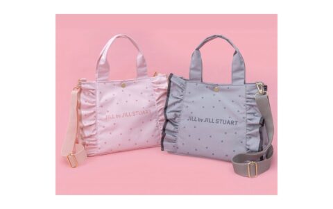 【ムック本紹介】JILL by JILL STUART [ジル バイ ジルスチュアート] BOOK ハートフリルバッグ（PINK ver./GRAY ver.）